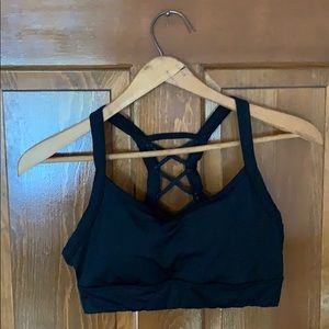 Black Sports Bra